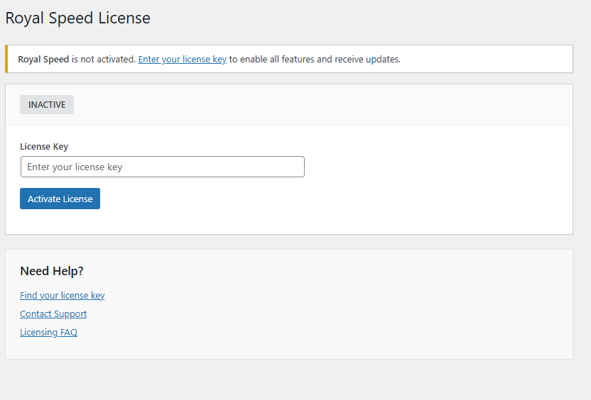ForgeCache License Activation